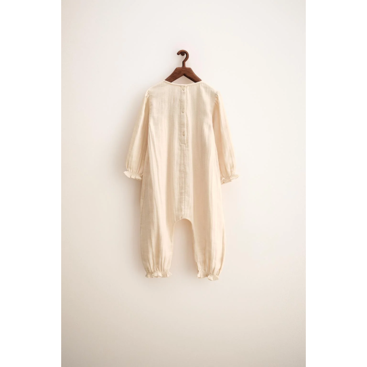 ZARA TIMELESS — ДЛИННЫЙ КОМБИНЕЗОН С ВЫШИВКОЙ