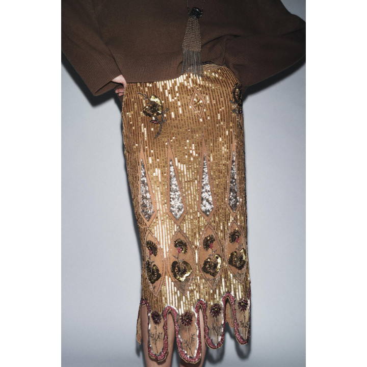 ЮБКА С ВЫШИВКОЙ — ZW COLLECTION LIMITED EDITION