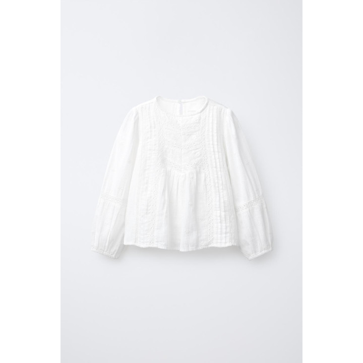 РОМАНТИЧНАЯ РУБАШКА С ЦВЕТАМИ