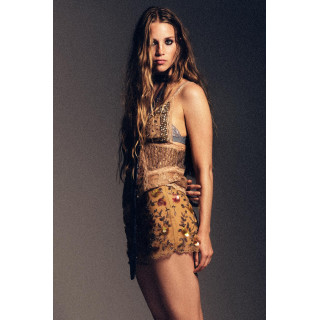 КРУЖЕВНОЙ ТОП С ПАЙЕТКАМИ LIMITED EDITION