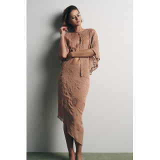 ТОП-НАКИДКА GEORGETTE С ВЫШИВКОЙ, ЛИМИТИРОВАННАЯ СЕРИЯ