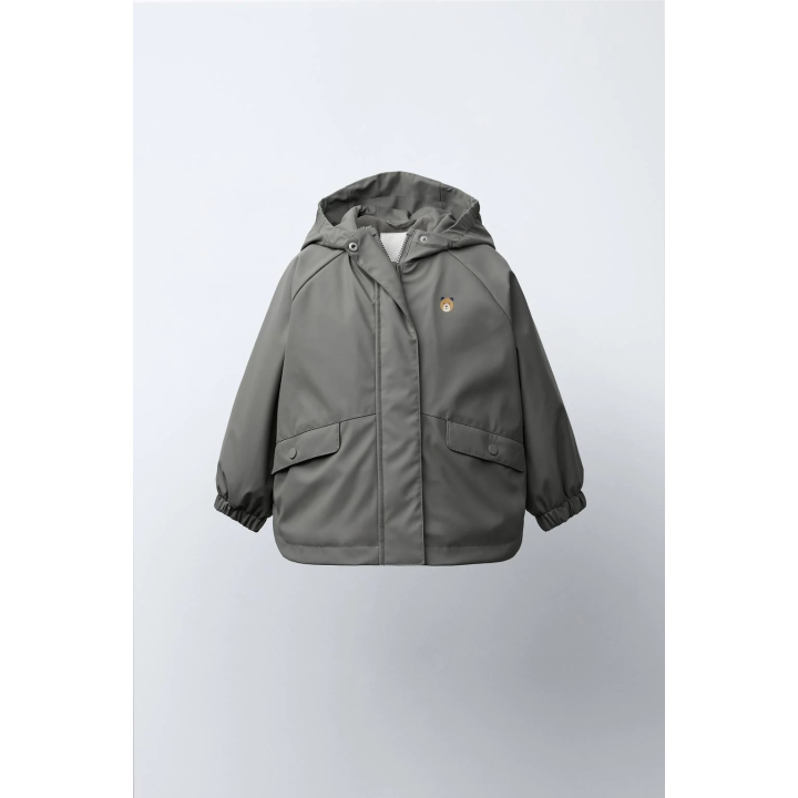 ПРОРЕЗИНЕННЫЙ ДОЖДЕВИК WATER RESISTANT С ФЛИСОВОЙ ПОДКЛАДКОЙ