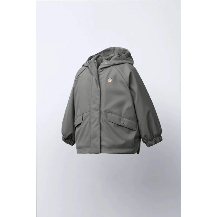 ПРОРЕЗИНЕННЫЙ ДОЖДЕВИК WATER RESISTANT С ФЛИСОВОЙ ПОДКЛАДКОЙ