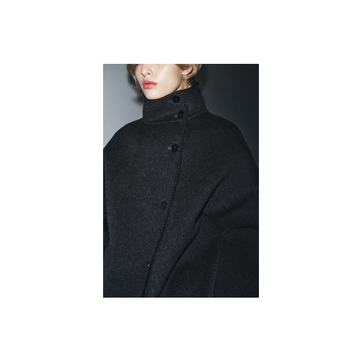 КОРОТКОЕ ПАЛЬТО ИЗ СМЕСОВОЙ ШЕРСТИ — ZW COLLECTION