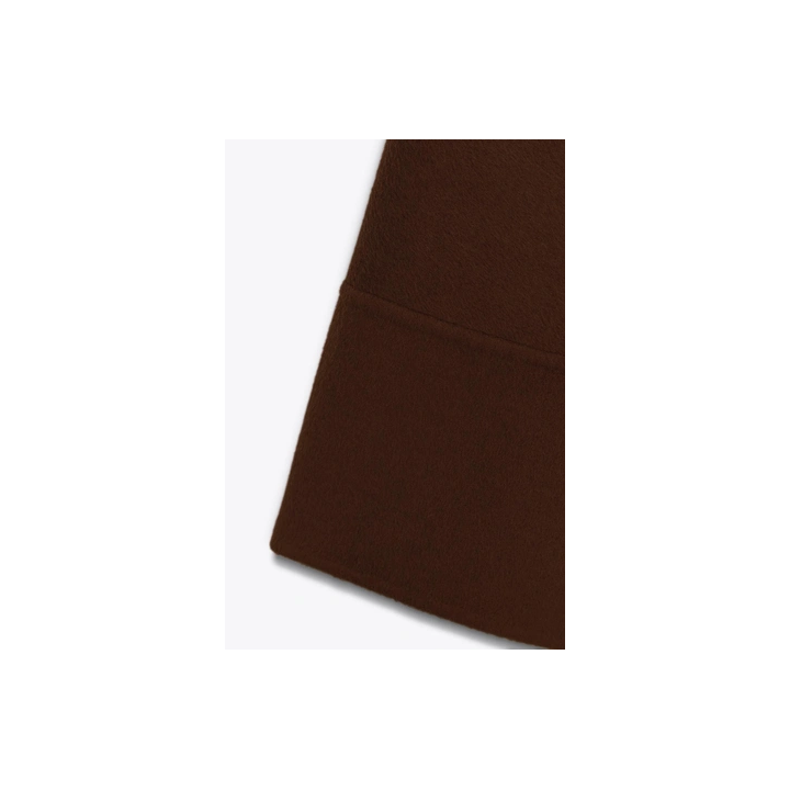 ДЛИННОЕ ПАЛЬТО С ПОЯСОМ ИЗ ШЕРСТИ — ZW COLLECTION LIMITED EDITION