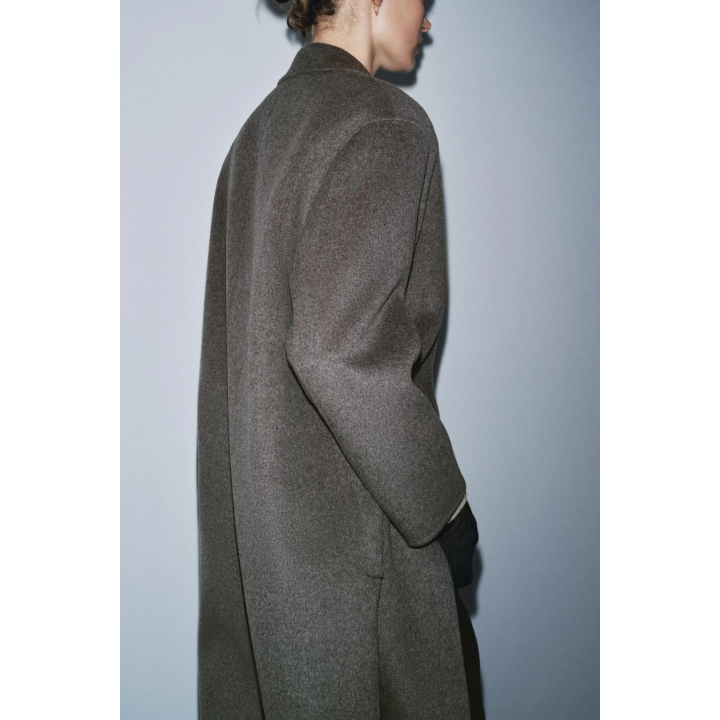 ПАЛЬТО ИЗ СМЕСОВОЙ ШЕРСТИ — ZW COLLECTION LIMITED EDITION