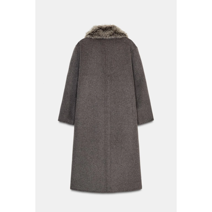 ПАЛЬТО ИЗ СМЕСОВОЙ ШЕРСТИ — ZW COLLECTION LIMITED EDITION