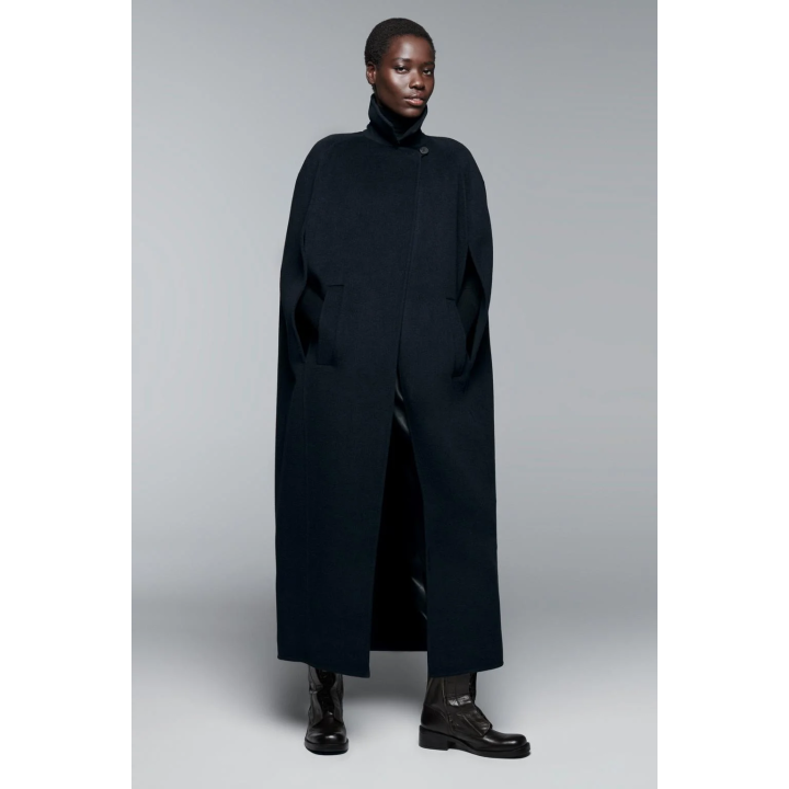 НАКИДКА ОВЕРСАЙЗ ИЗ СМЕСОВОЙ ШЕРСТИ ZW COLLECTION LIMITED EDITION