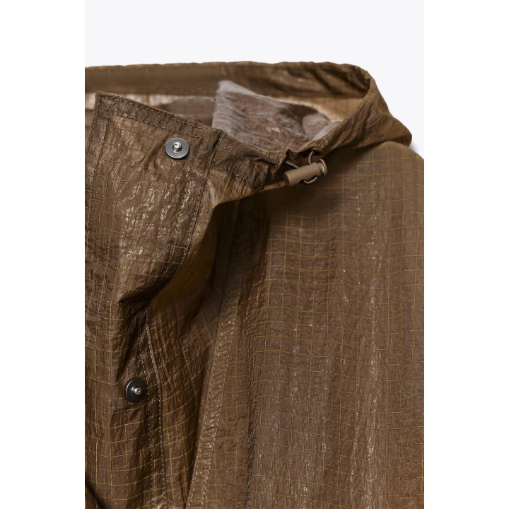 ПЛАЩ-ДОЖДЕВИК ОВЕРСАЙЗ С КАПЮШОНОМ — ZW COLLECTION