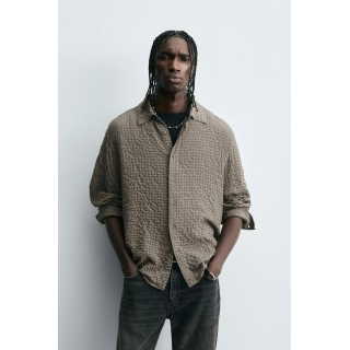 РУБАШКА В КЛЕТКУ СТРУКТУРНАЯ