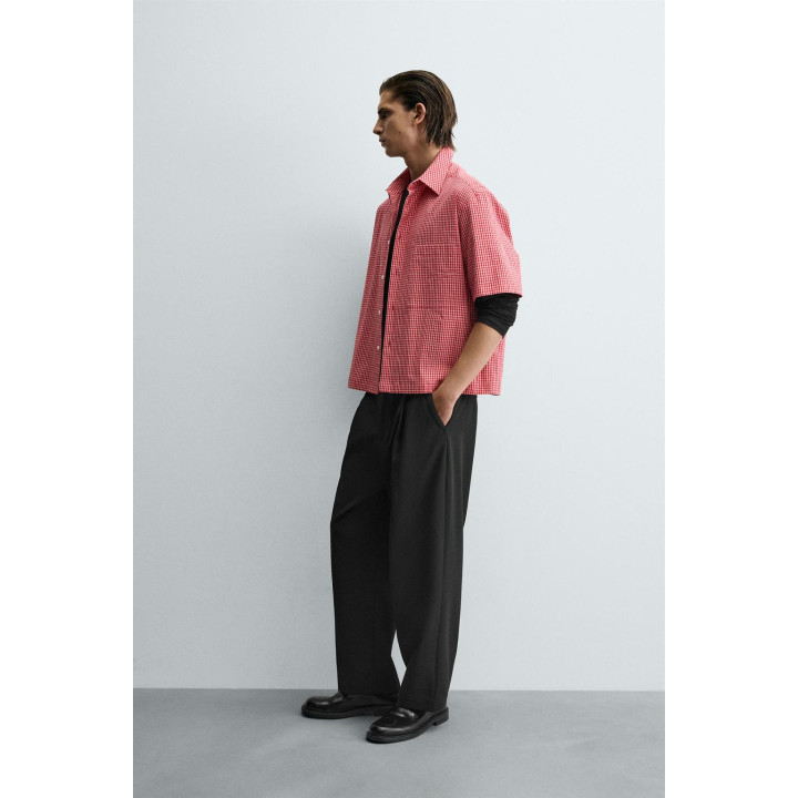 РУБАШКА RELAXED FIT В КЛЕТКУ