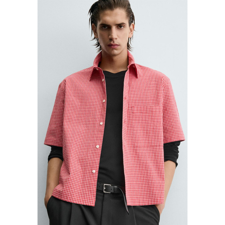 РУБАШКА RELAXED FIT В КЛЕТКУ