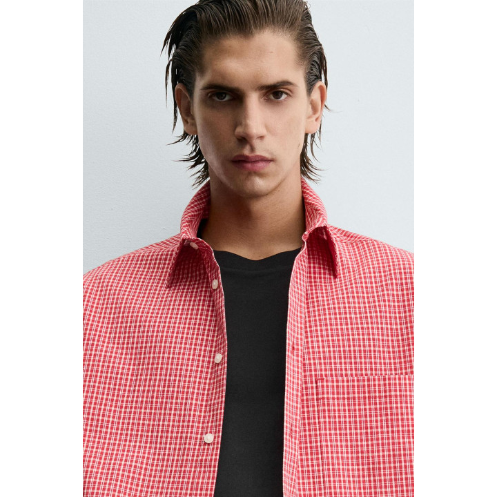 РУБАШКА RELAXED FIT В КЛЕТКУ