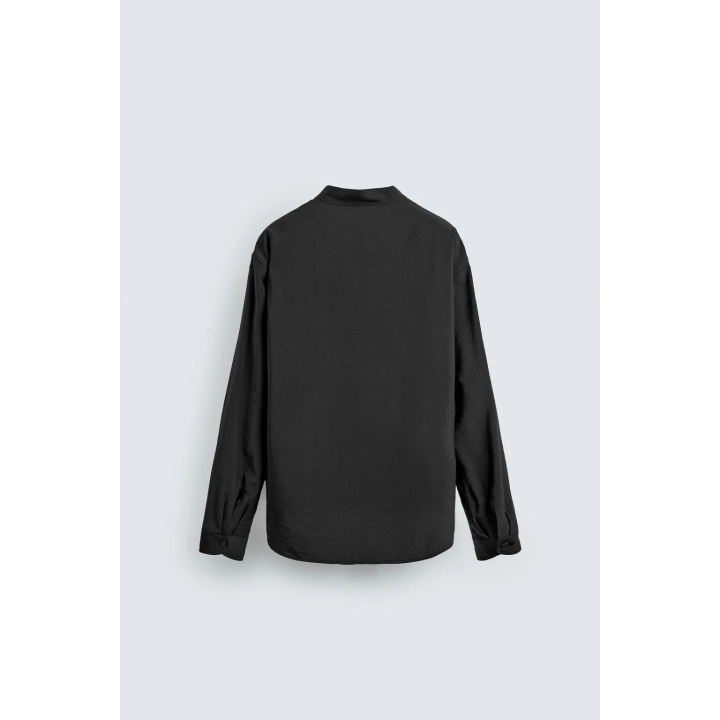 Рубашка с текстурой ткани