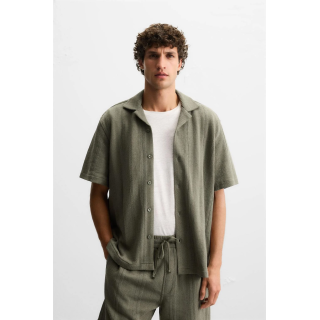 РУБАШКА JACQUARD С ТЕКСТУРОЙ