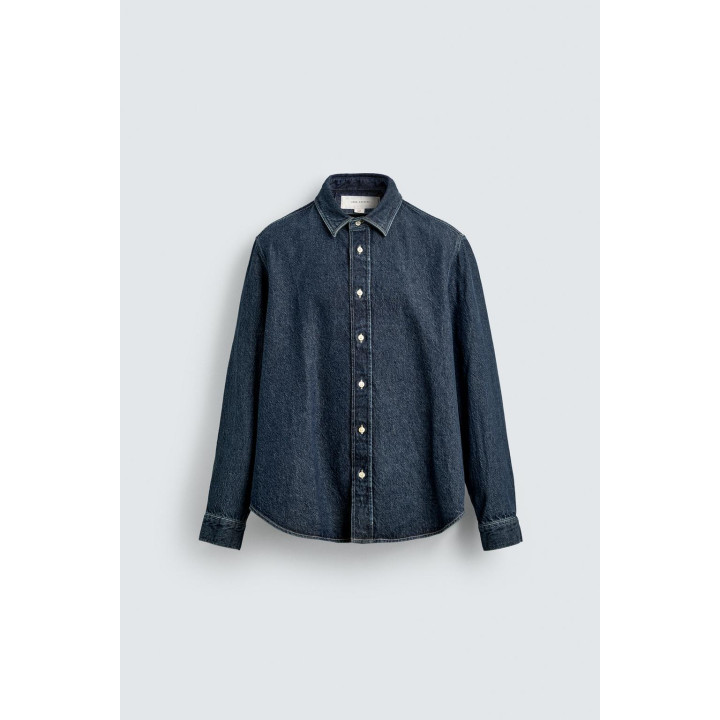 ДЖИНСОВАЯ РУБАШКА СВОБОДНОГО КРОЯ