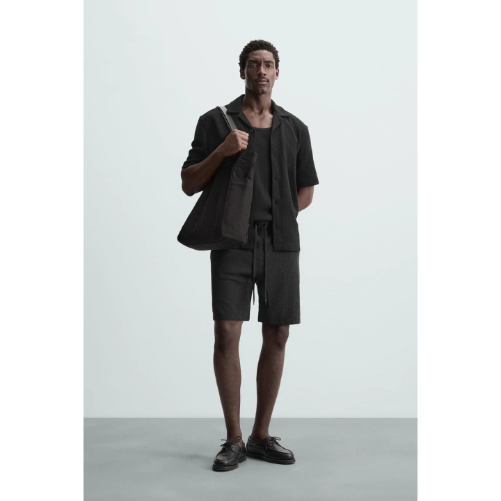 Рубашка с текстурой