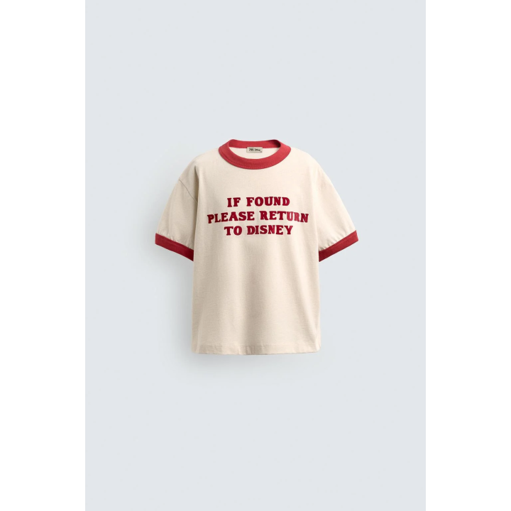 2-6 ЛЕТ/ ФУТБОЛКА С ТЕКСТОМ HARRY LAMBERT FOR ZARA X DISNEY