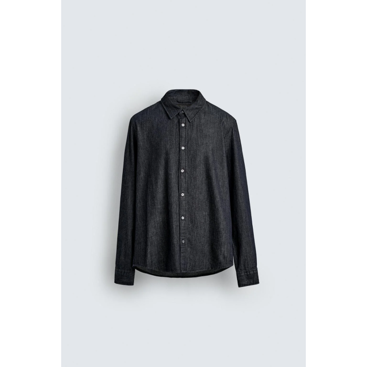 ДЖИНСОВАЯ РУБАШКА КЛАССИЧЕСКОГО КРОЯ