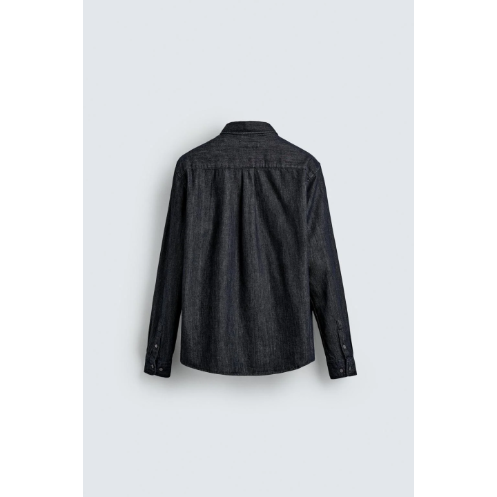ДЖИНСОВАЯ РУБАШКА КЛАССИЧЕСКОГО КРОЯ