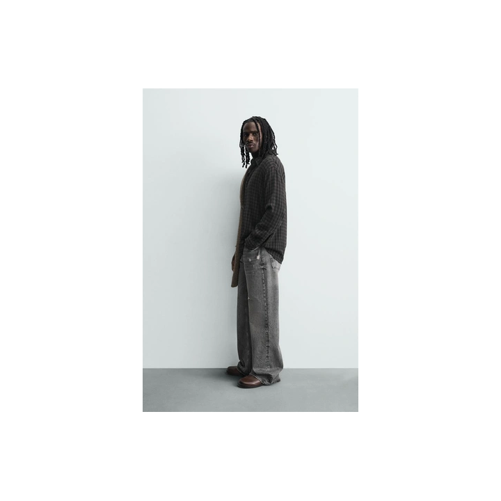 РУБАШКА RELAXED FIT В КЛЕТКУ