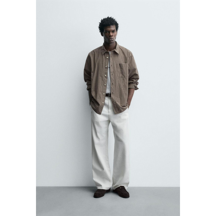 РУБАШКА RELAXED FIT В КЛЕТКУ