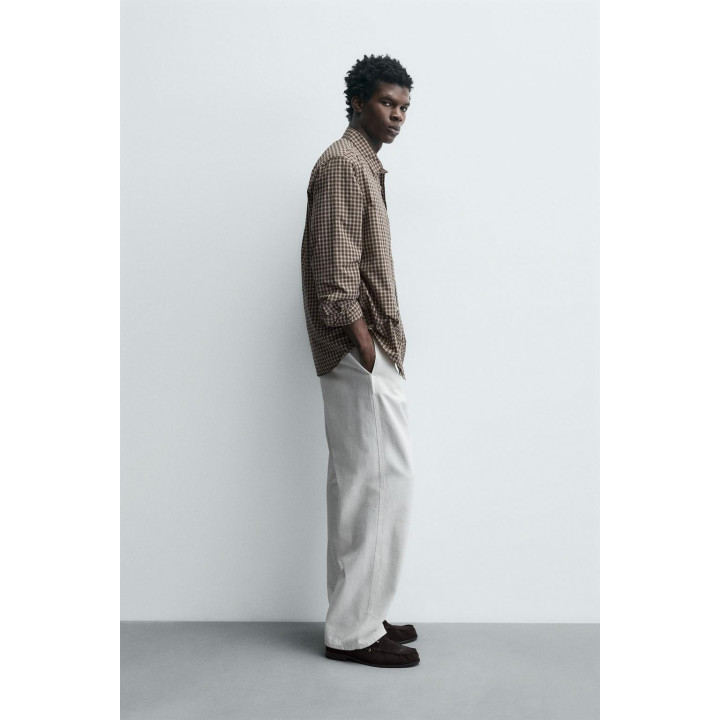 РУБАШКА RELAXED FIT В КЛЕТКУ