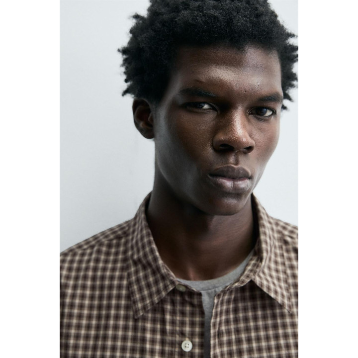 РУБАШКА RELAXED FIT В КЛЕТКУ