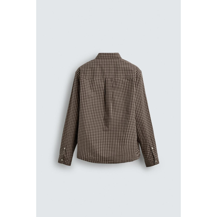 РУБАШКА RELAXED FIT В КЛЕТКУ