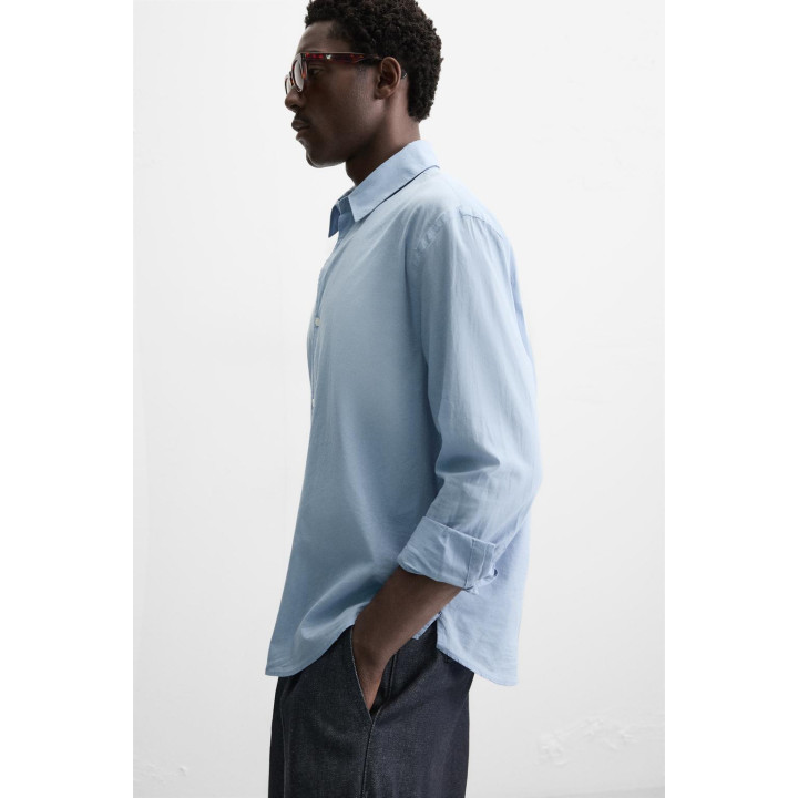 РУБАШКА ИЗ ХЛОПКА ВУАЛЬ