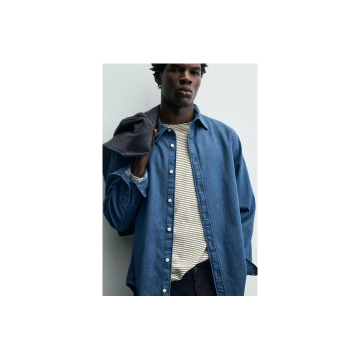 ДЖИНСОВАЯ РУБАШКА RELAXED FIT