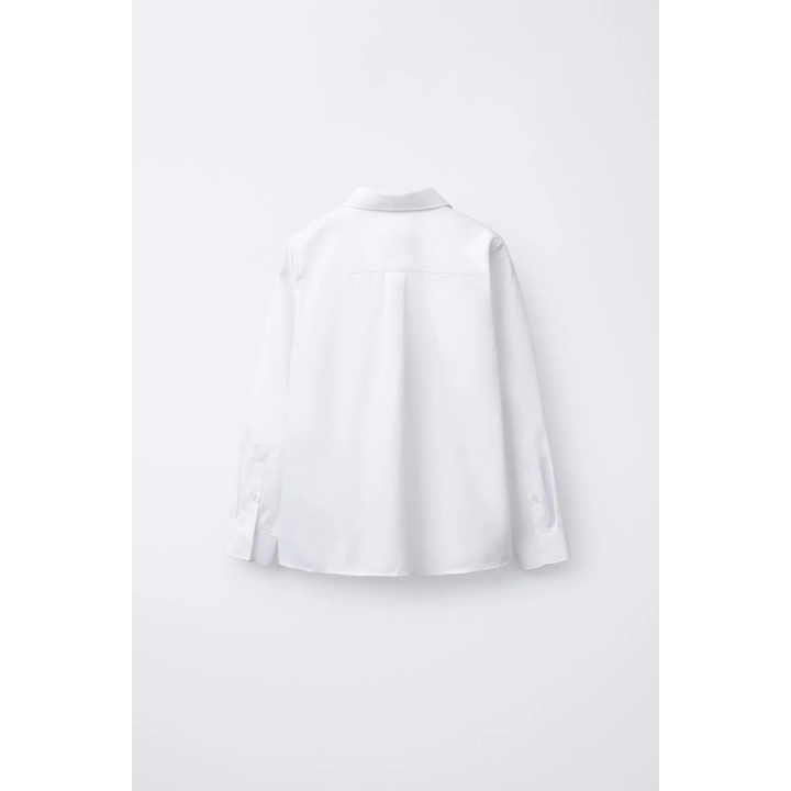 РУБАШКА ИЗ РЕЛЬЕФНОЙ ТКАНИ