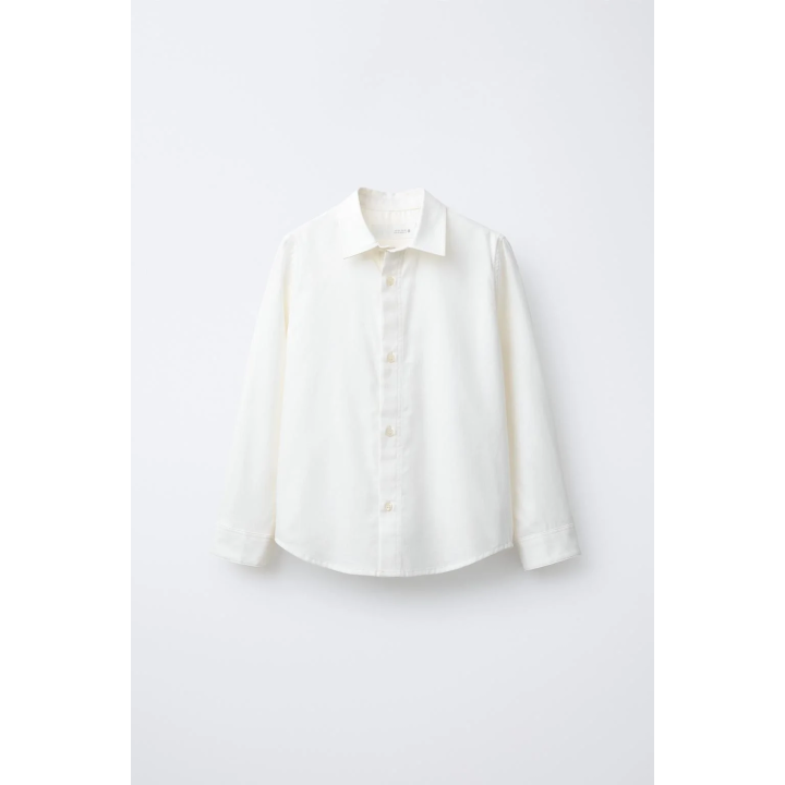 ОДНОТОННАЯ ХЛОПКОВАЯ РУБАШКА