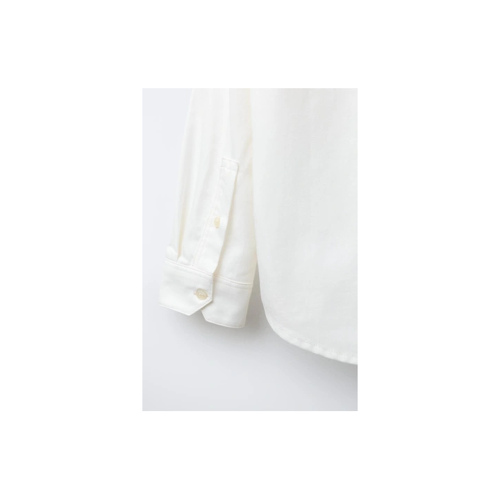 ОДНОТОННАЯ ХЛОПКОВАЯ РУБАШКА