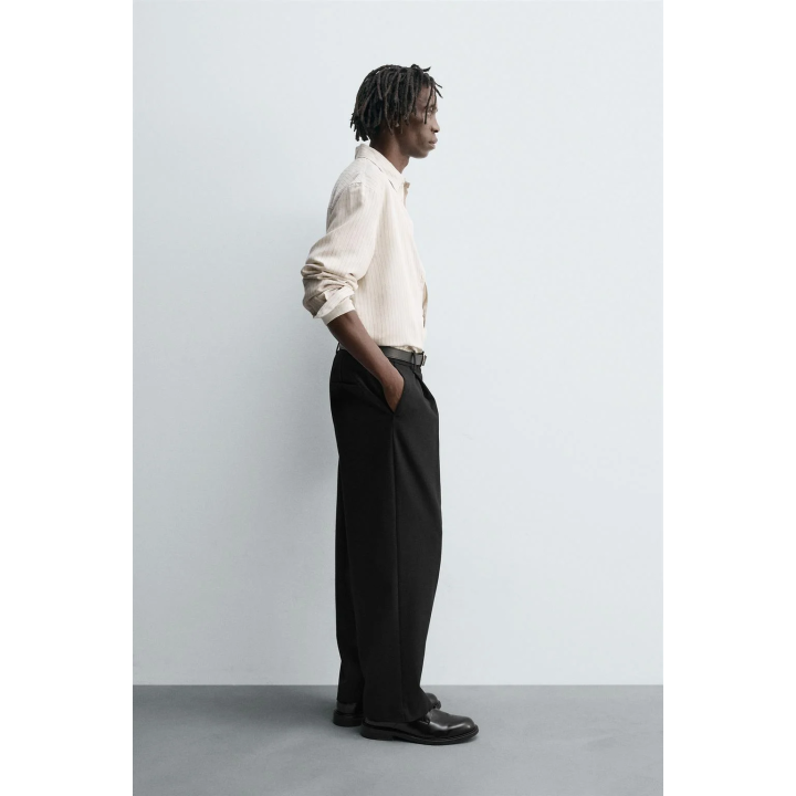 РУБАШКА СВОБОДНОГО КРОЯ В ПОЛОСКУ