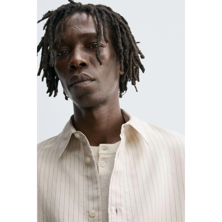 РУБАШКА СВОБОДНОГО КРОЯ В ПОЛОСКУ