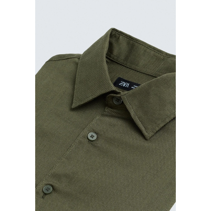 РУБАШКА ИЗ РЕЛЬЕФНОЙ ТКАНИ EASY CARE