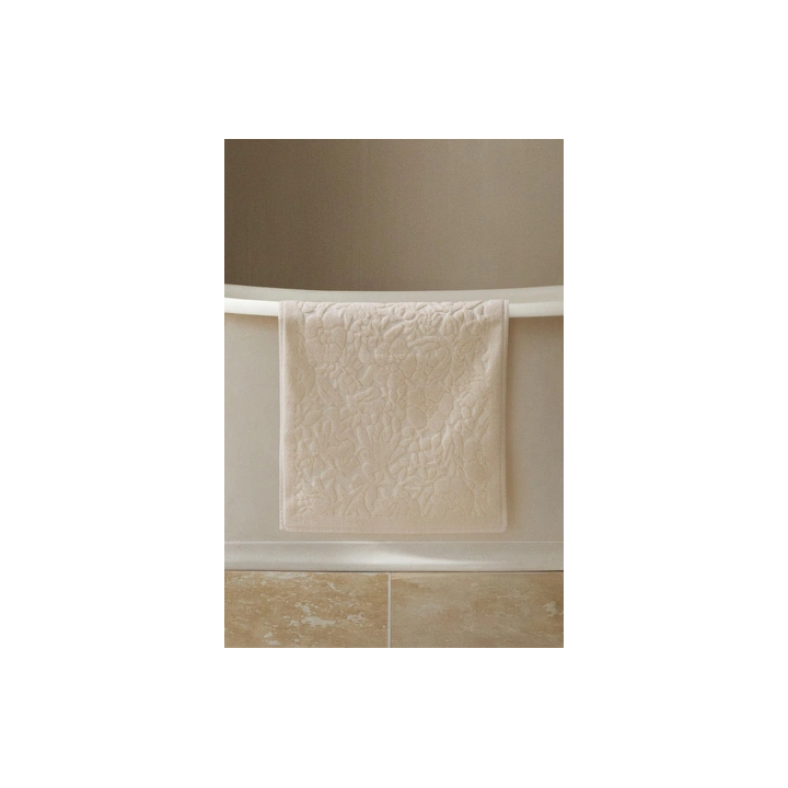 NON-SLIP JACQUARD COTTON BATH MAT