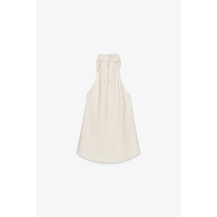 ТОП С ДРАПИРОВКОЙ ХАЛТЕР — ZW COLLECTION