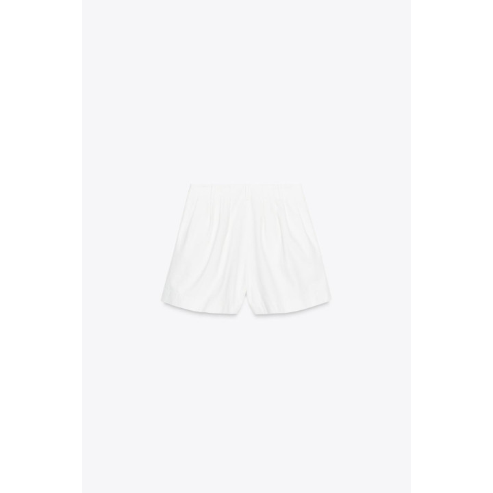 ШОРТЫ-БЕРМУДЫ С ЗАЩИПАМИ — ZW COLLECTION