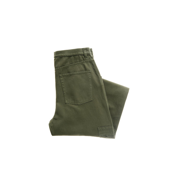 БРЮКИ КАРГО RELAXED FIT С ЭФФЕКТОМ ПОТЕРТОСТИ