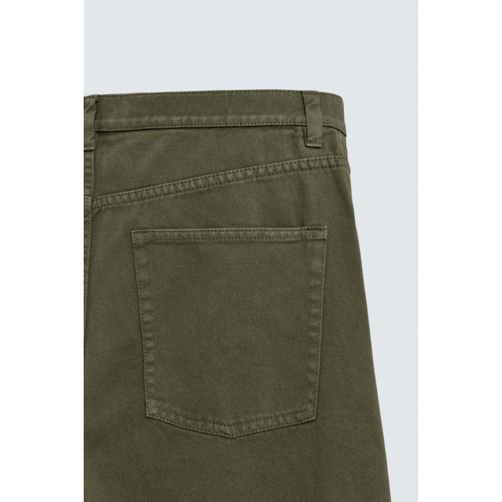 БРЮКИ КАРГО RELAXED FIT С ЭФФЕКТОМ ПОТЕРТОСТИ