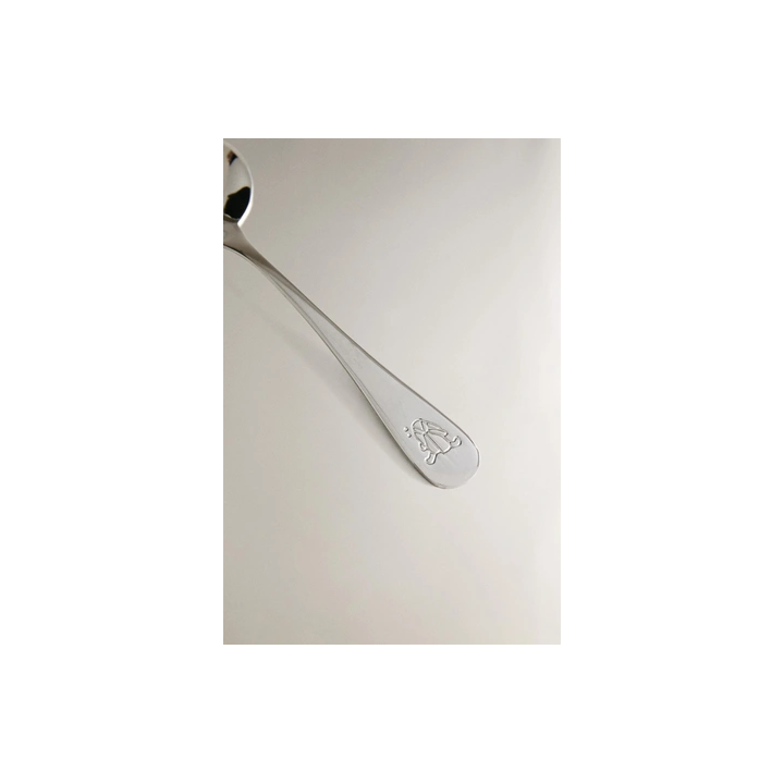 CHILDREN'S RABBIT METAL SPOON