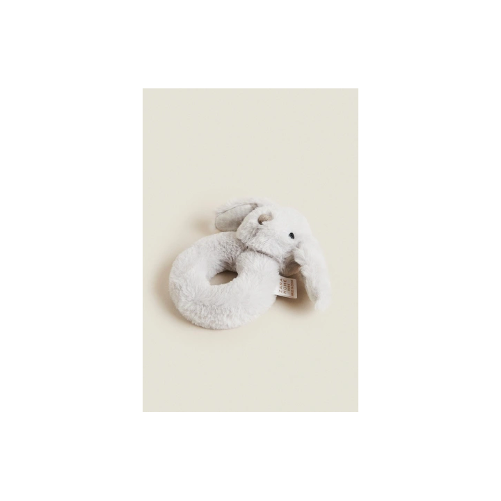 BABY RABBIT SOFT TOY RATTLE