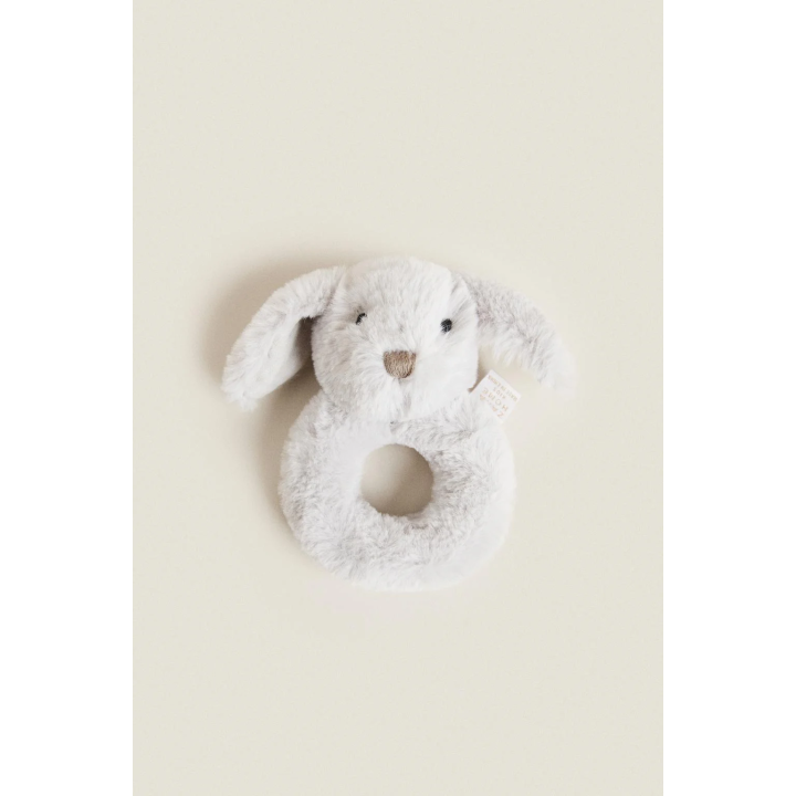 BABY RABBIT SOFT TOY RATTLE