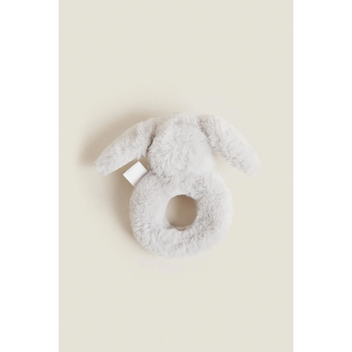 BABY RABBIT SOFT TOY RATTLE