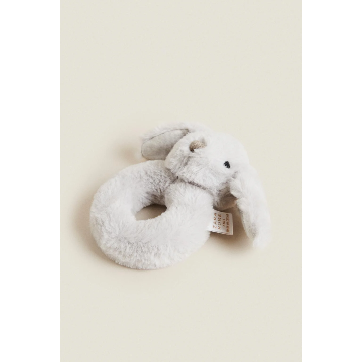 BABY RABBIT SOFT TOY RATTLE