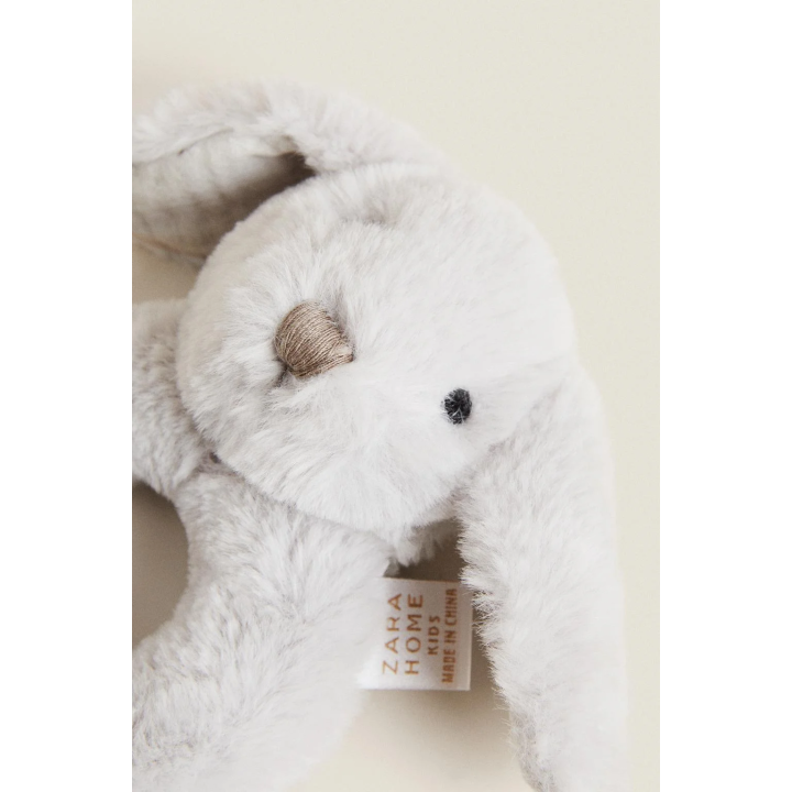 BABY RABBIT SOFT TOY RATTLE
