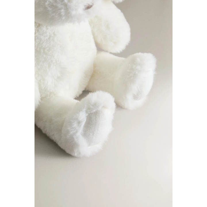 БЕЛЫЙ МЯГКИЙ ИГРУШЕЧНЫЙ КРОЛИК