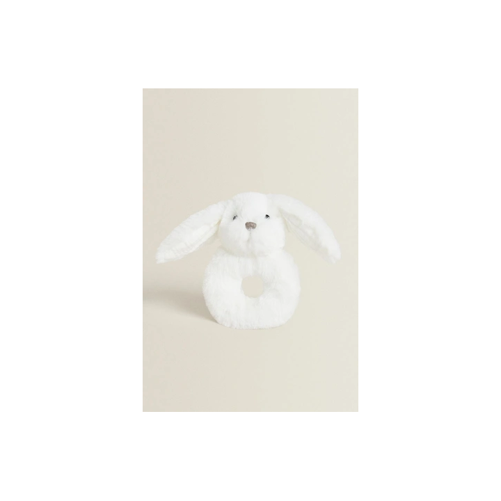 BABY RABBIT SOFT TOY RATTLE